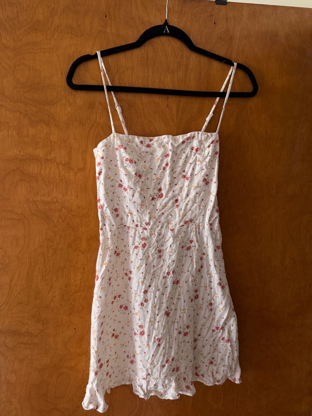 Reformation Linen Floral Mini Dress